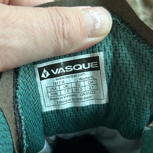 Vasque Hiking Boots Size 10 Tan - Picture 8 of 9